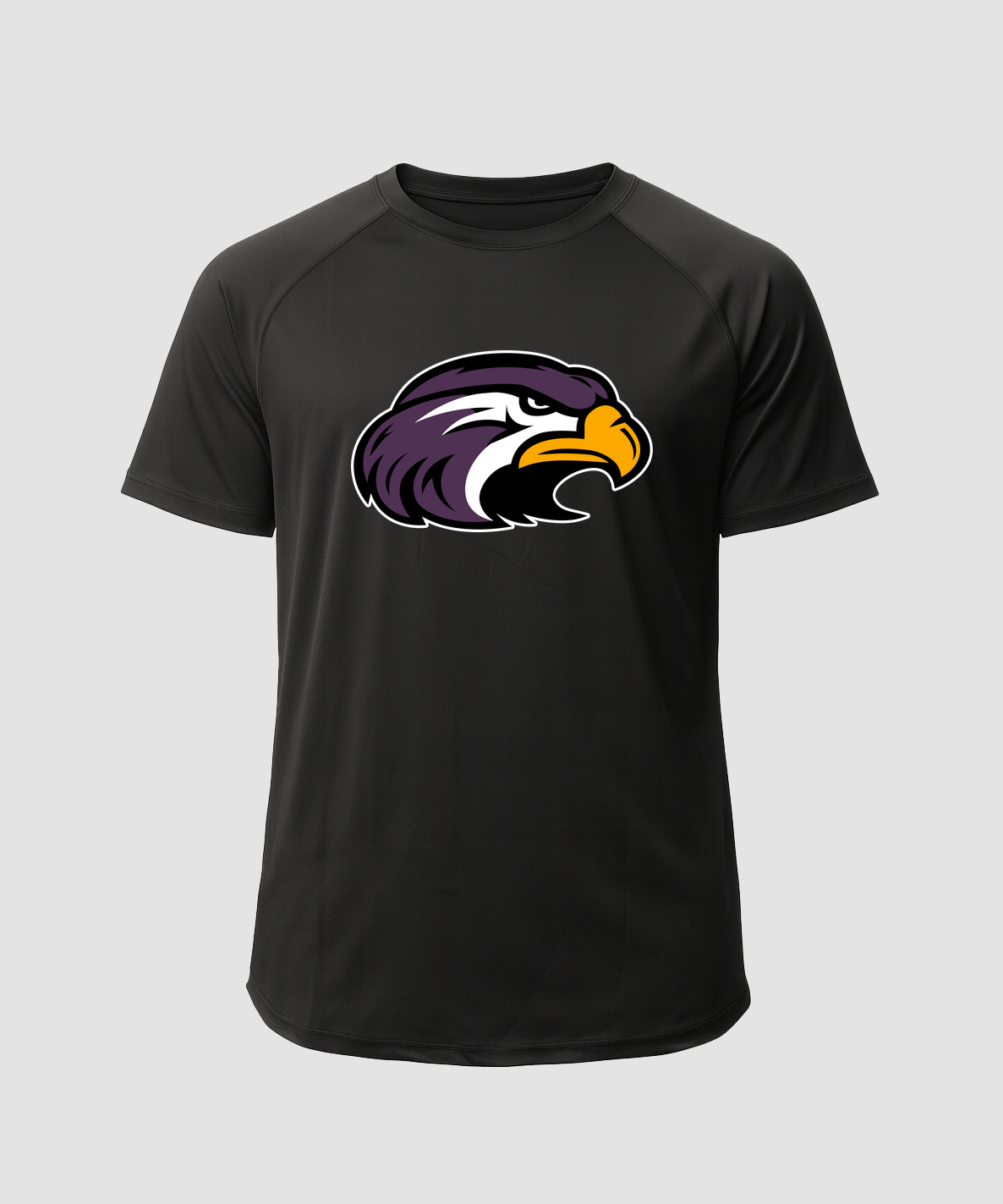 Montevideo Football - Black Tee - Full Front
