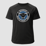 Martin County West Football - Black Tee - Full Front