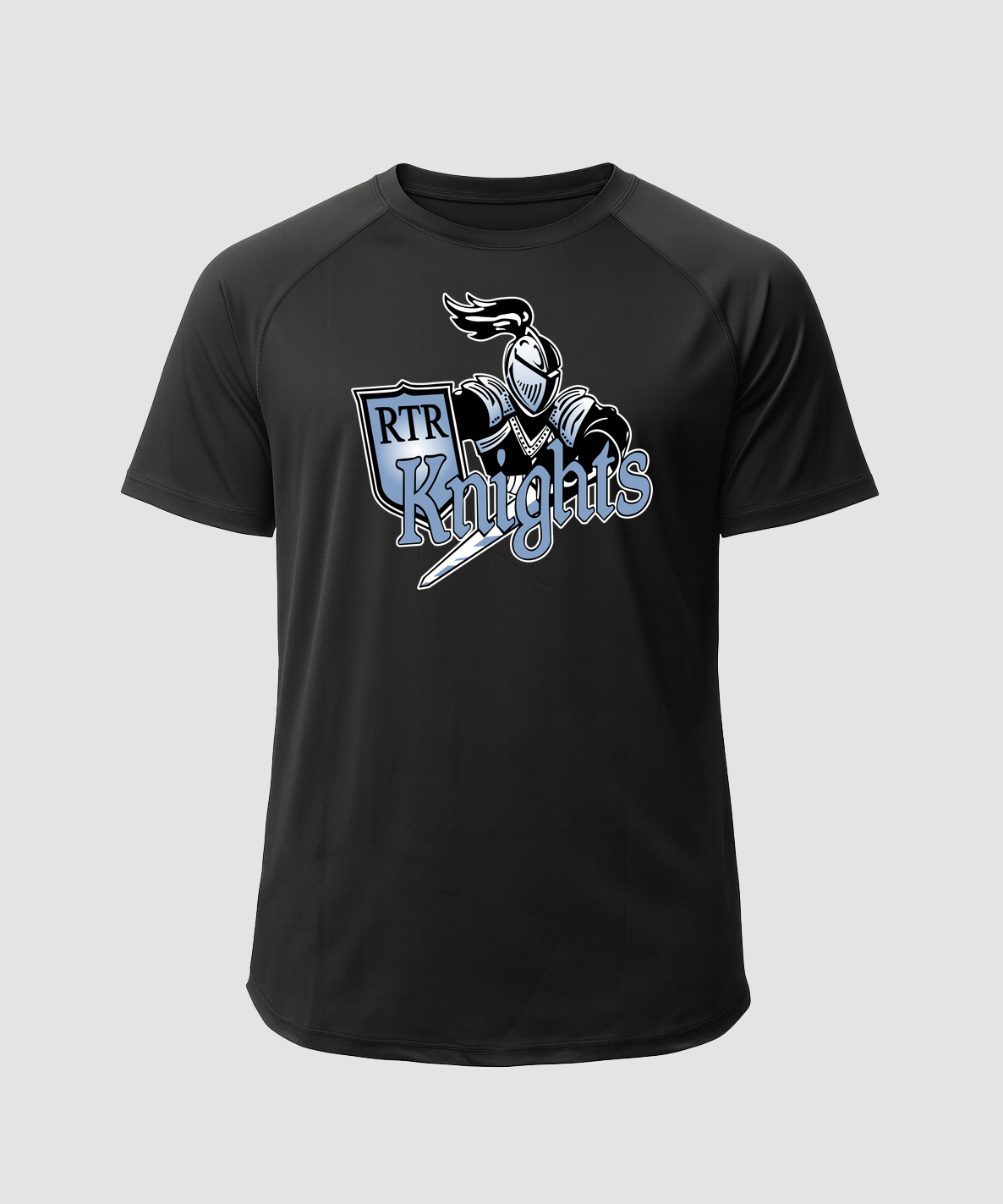 Russell-Tyler-Ruthton Football - Black Tee - Full Front
