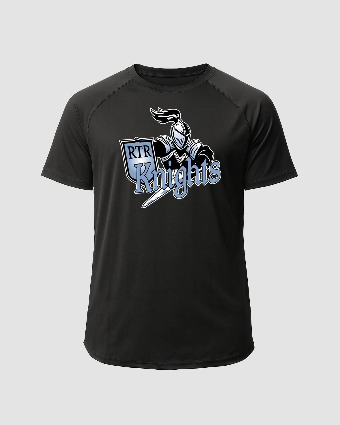 Russell-Tyler-Ruthton Football - Black Tee - Full Front
