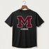 Moline Cheer general - Black Tee - Full Front