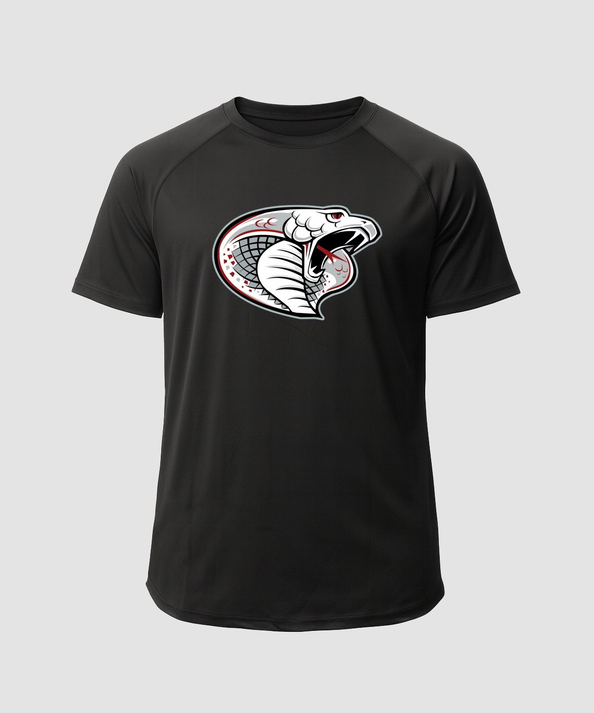 Triton Volleyball - Black Tee - Full Front
