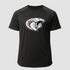 Triton Volleyball - Black Tee - Full Front