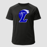 Lakeview Football - Black Tee - Full Front