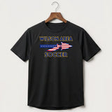 Wilson Area School Soccer Soccer - Black Tee - Full Front