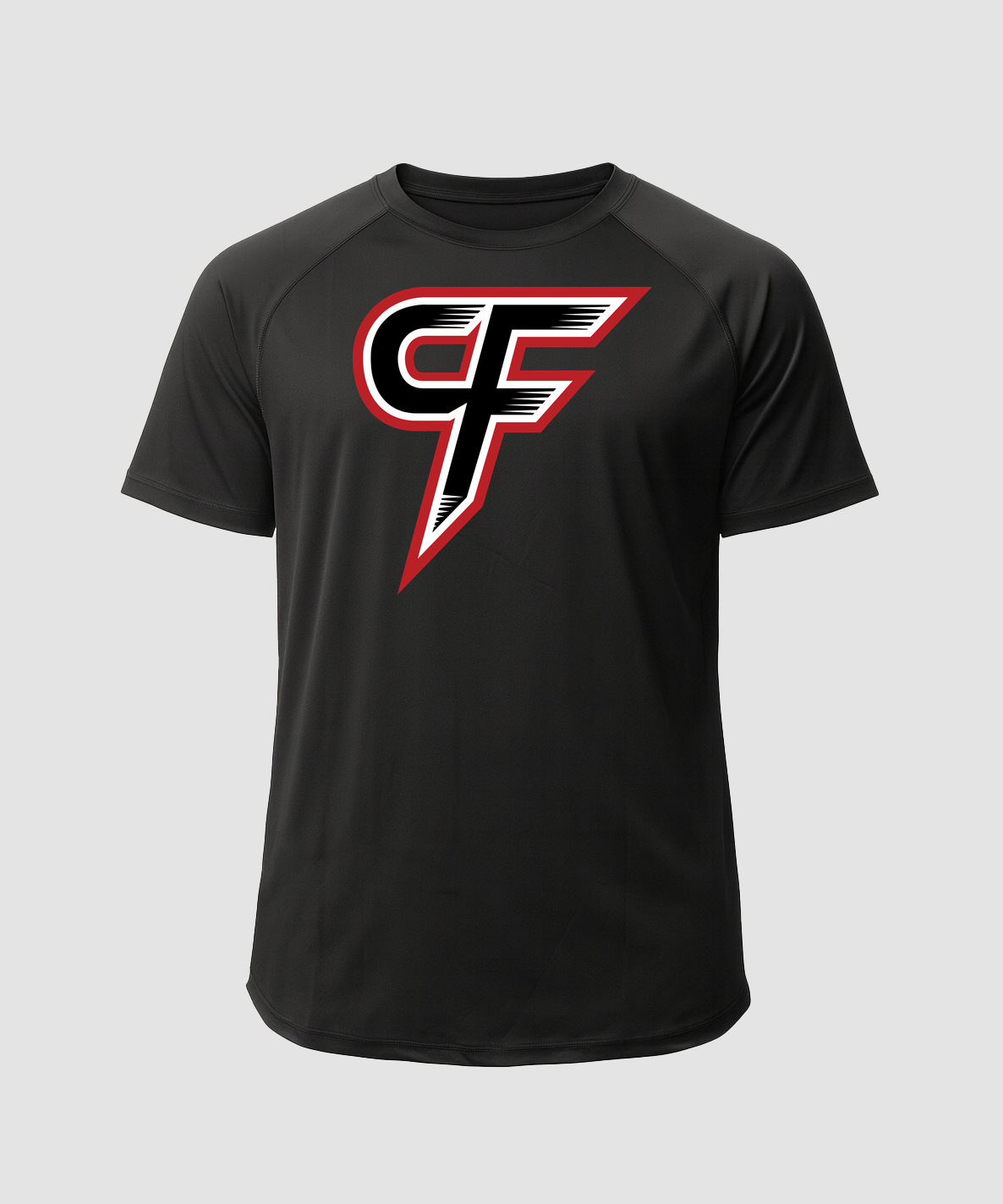Cannon Falls Volleyball - Black Tee - Full Front