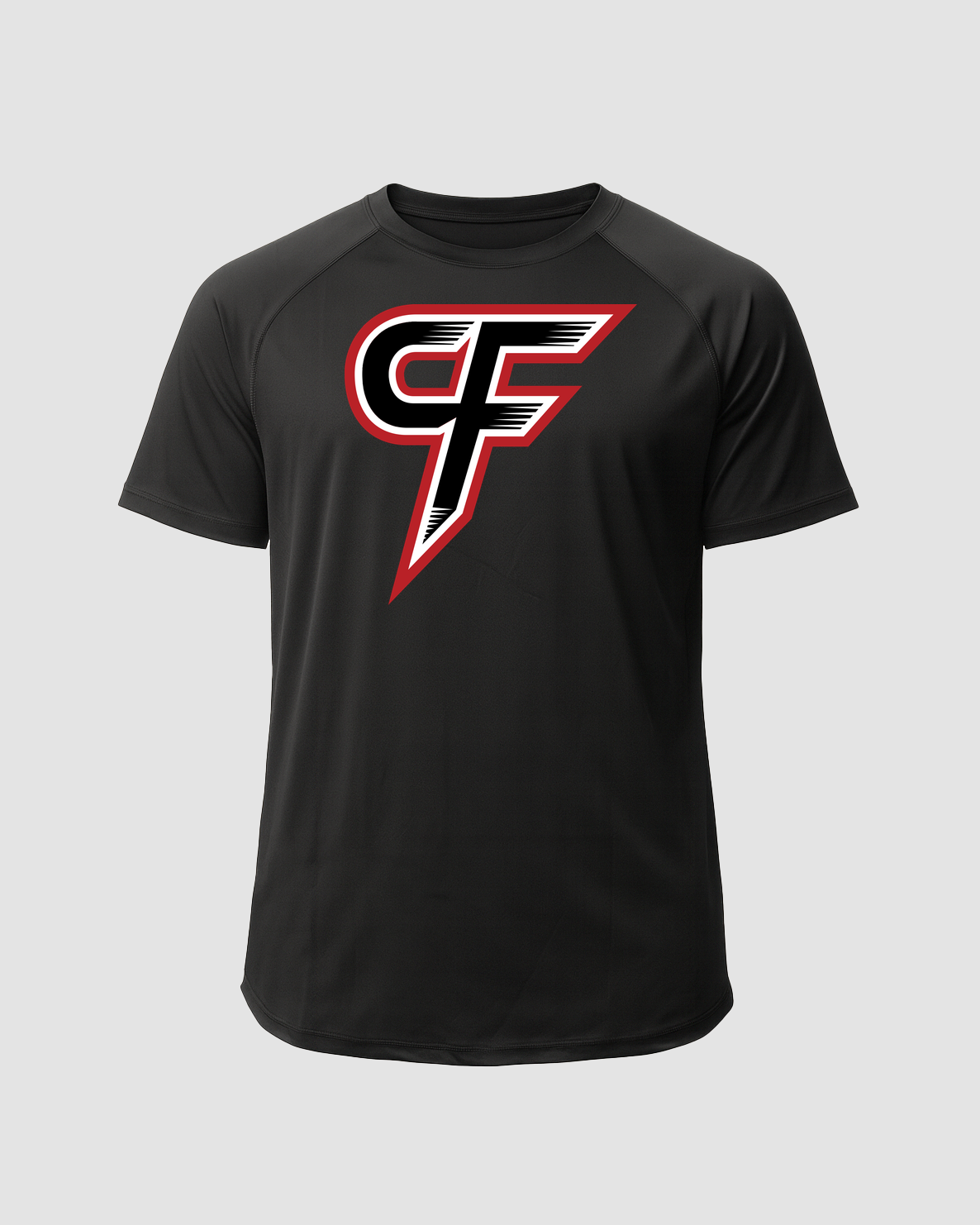 Cannon Falls Volleyball - Black Tee - Full Front