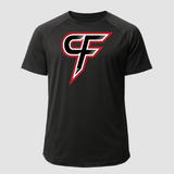 Cannon Falls Volleyball - Black Tee - Full Front