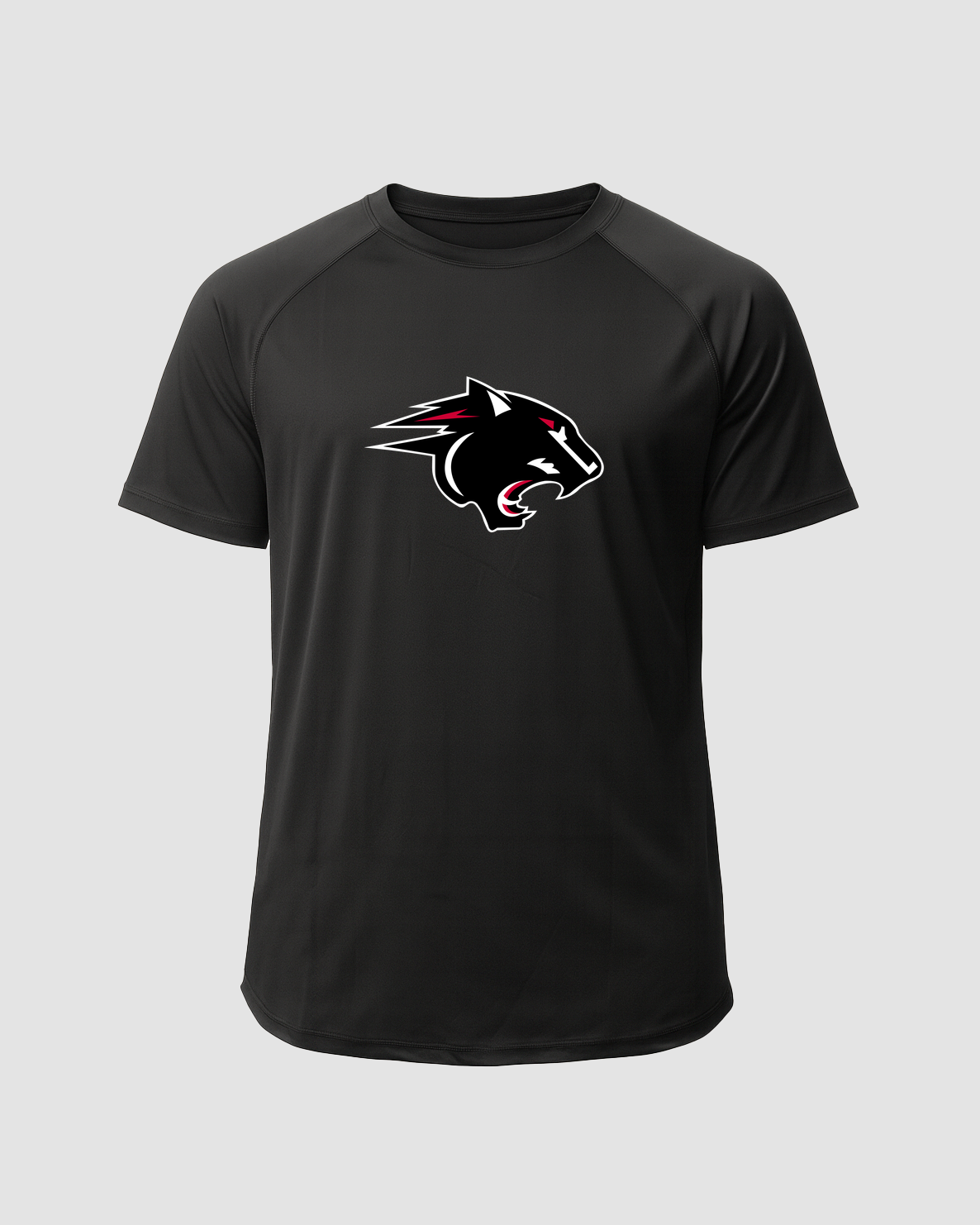 NRHEG Football - Black Tee - Full Front
