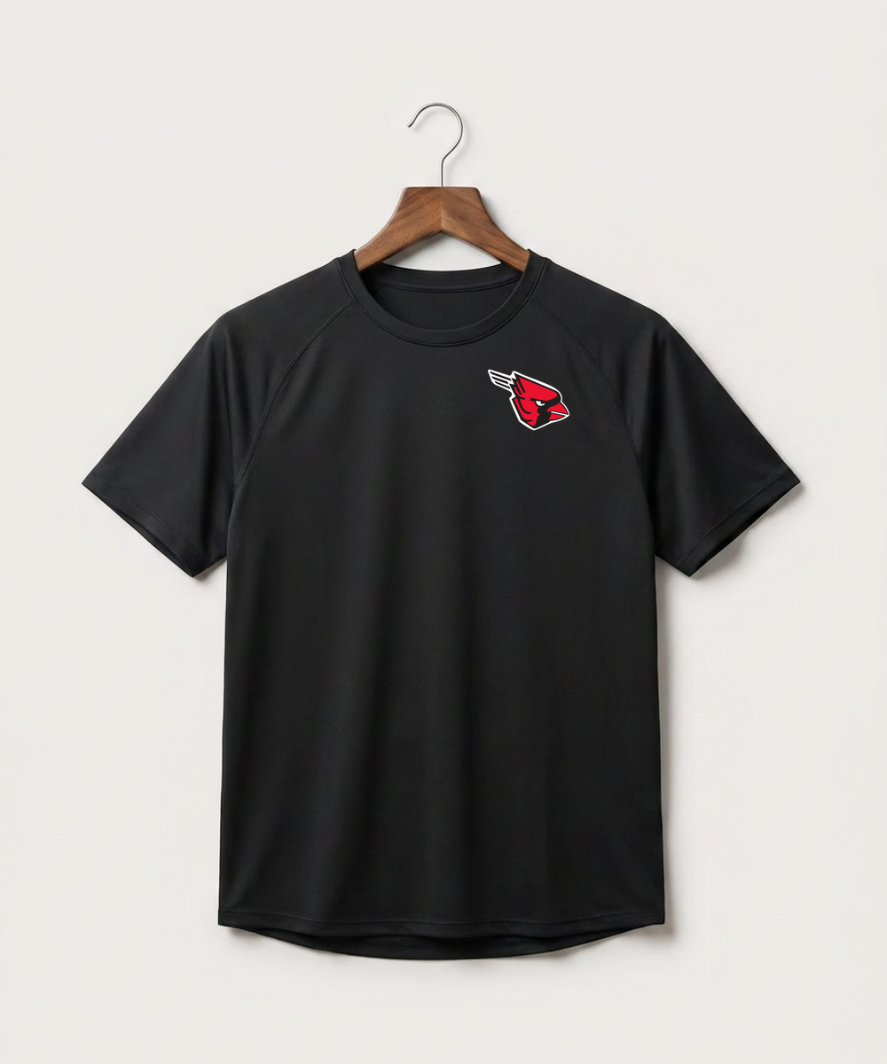 Forreston Athletics general - Black Tee - Left Chest