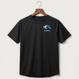 Riverside High School Football general - Black Tee - Left Chest