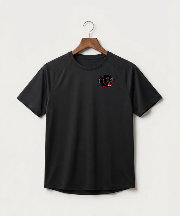 Tracy-Milroy-Balaton High School Volleyball (Girls) - Black Tee - Left Chest