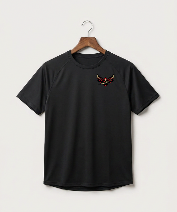 Gfw High School Football (Boys) - Black Tee - Left Chest
