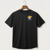 Polo HS Football general - Black Tee - Left Chest