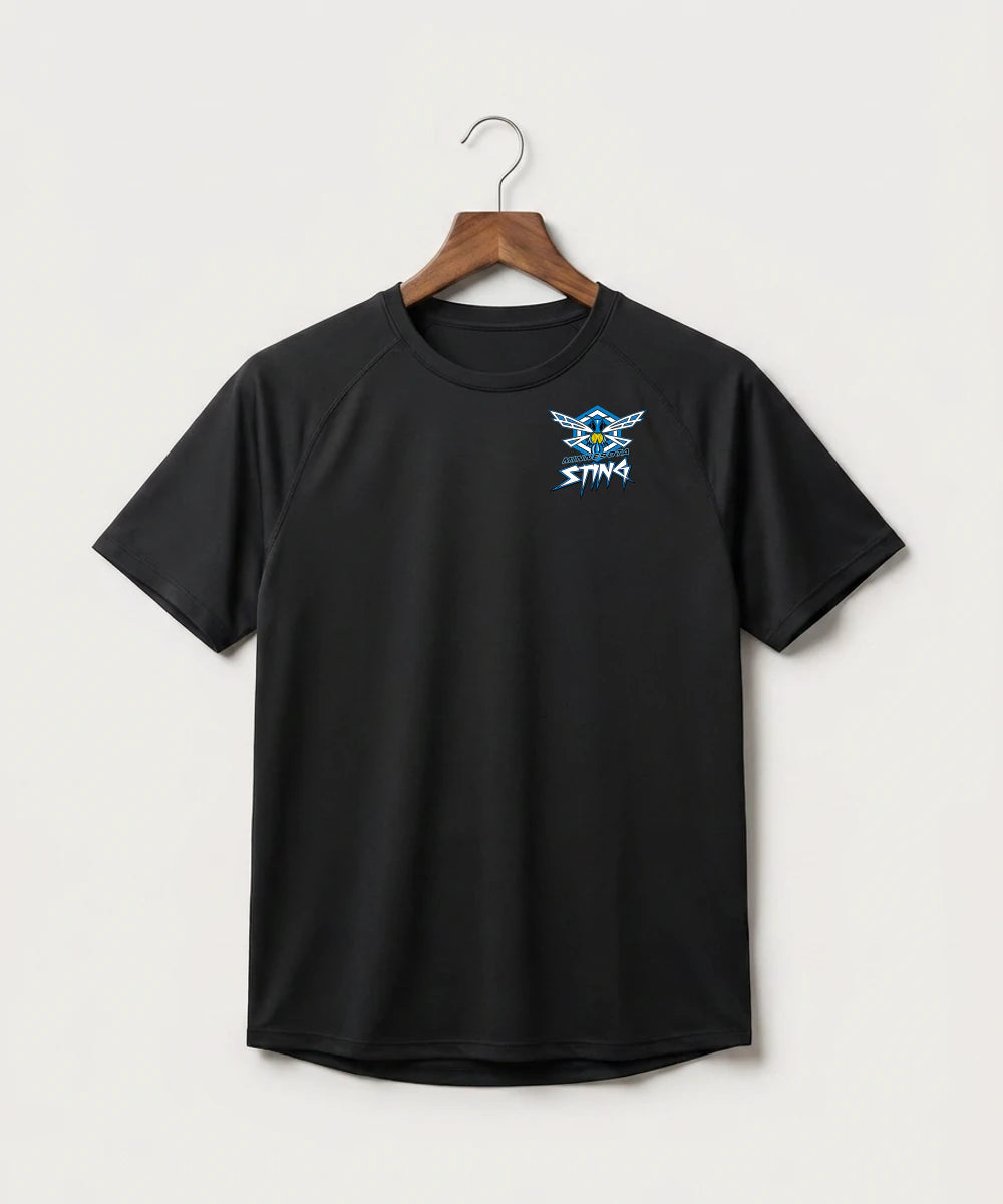 Minnesota Sting Athletics - Black Tee - Left Chest
