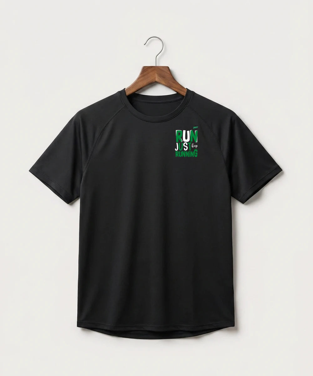 Waterville-Elysian-Morristown High School Football (Boys) - Black Tee - Left Chest
