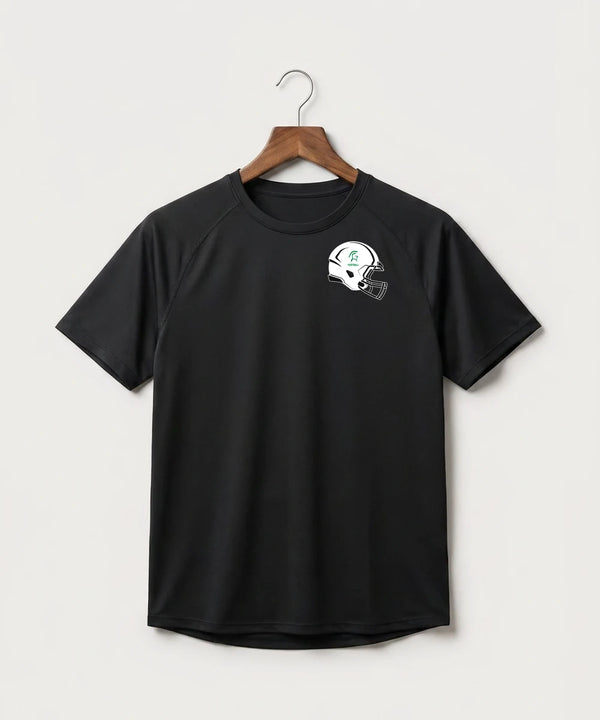 La Crescent-Hokah High School Football (Boys) - Black Tee - Left Chest