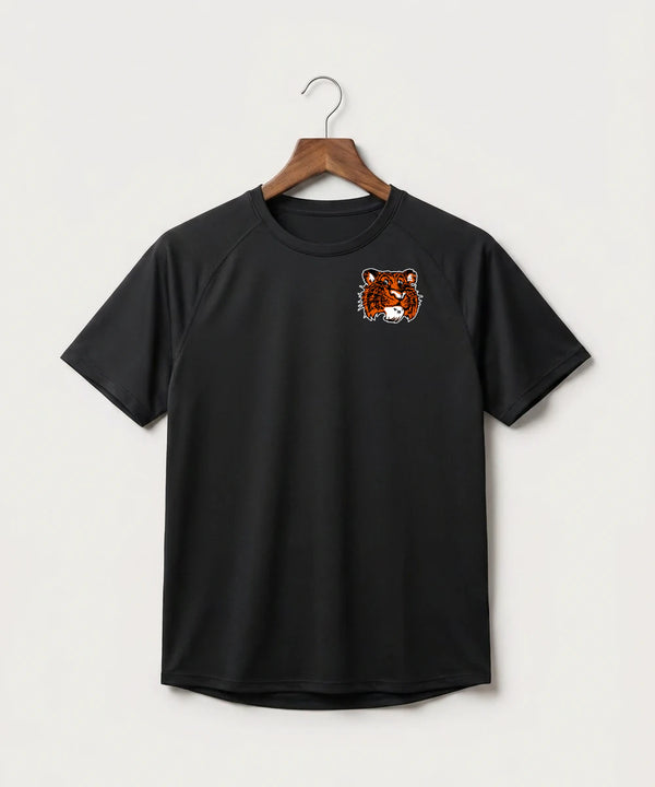 Browerville Public High School Athletics Coed - Black Tee - Left Chest
