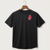 Amboy Football general - Black Tee - Left Chest