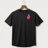 Amboy Football general - Black Tee - Left Chest