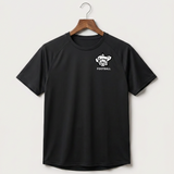 Polo HS Football general - Black Tee - Left Chest