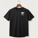 Polo HS Football general - Black Tee - Left Chest