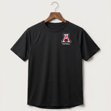 Amboy Football general - Black Tee - Left Chest