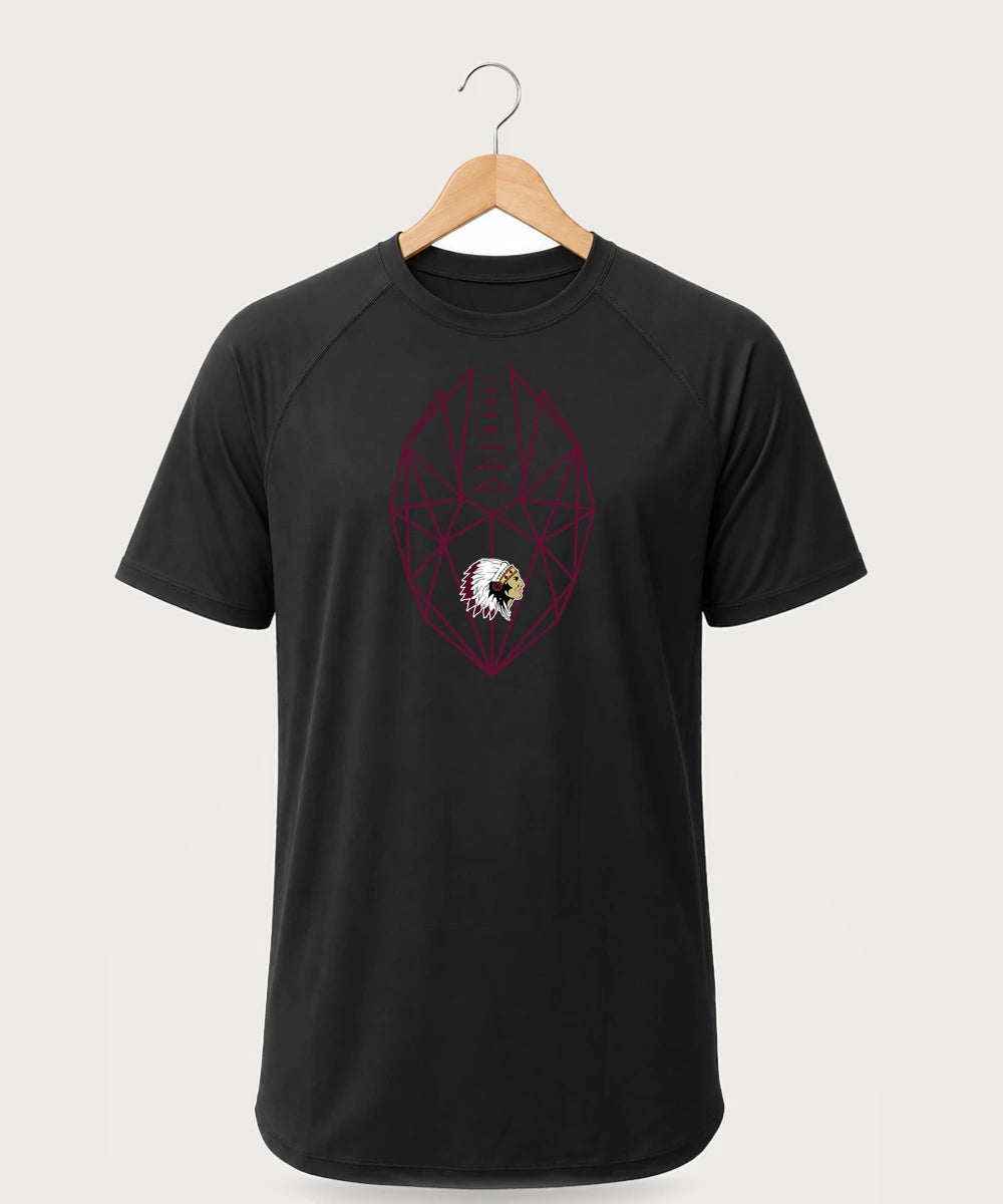 Stockton High School Football - Black Tee