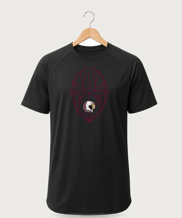 Stockton High School Football - Black Tee
