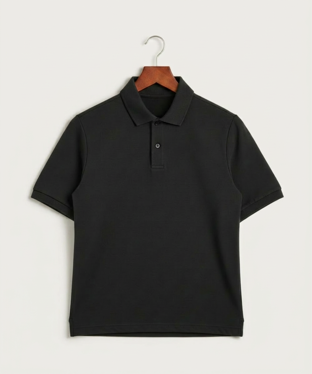 Duluth East High School Cheer (Coed) - Black Polo - Left Chest