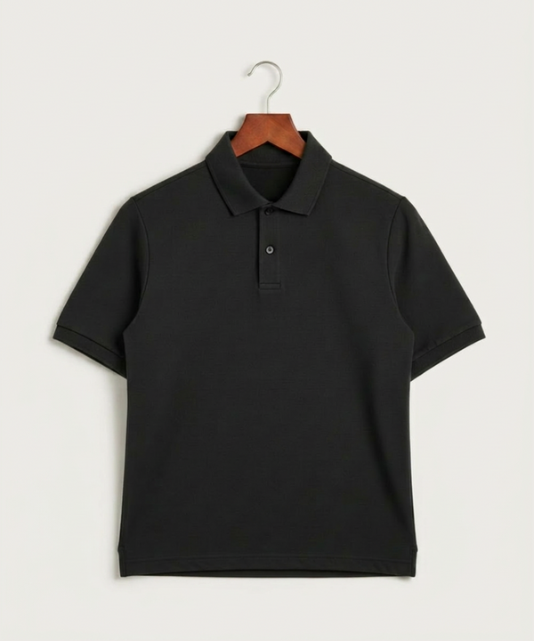 Duluth East High School Cheer (Coed) - Black Polo - Left Chest