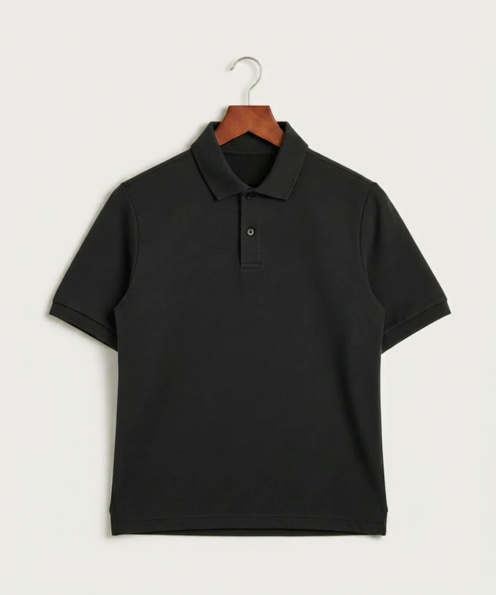 Duluth East High School Cheer (Coed) - Black Polo - Left Chest