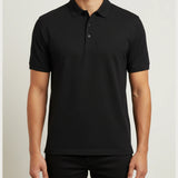 Notre Dame High School Team Store - Black Polo - Left Chest (model)