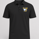 Windom Football - Black Polo - Left Chest