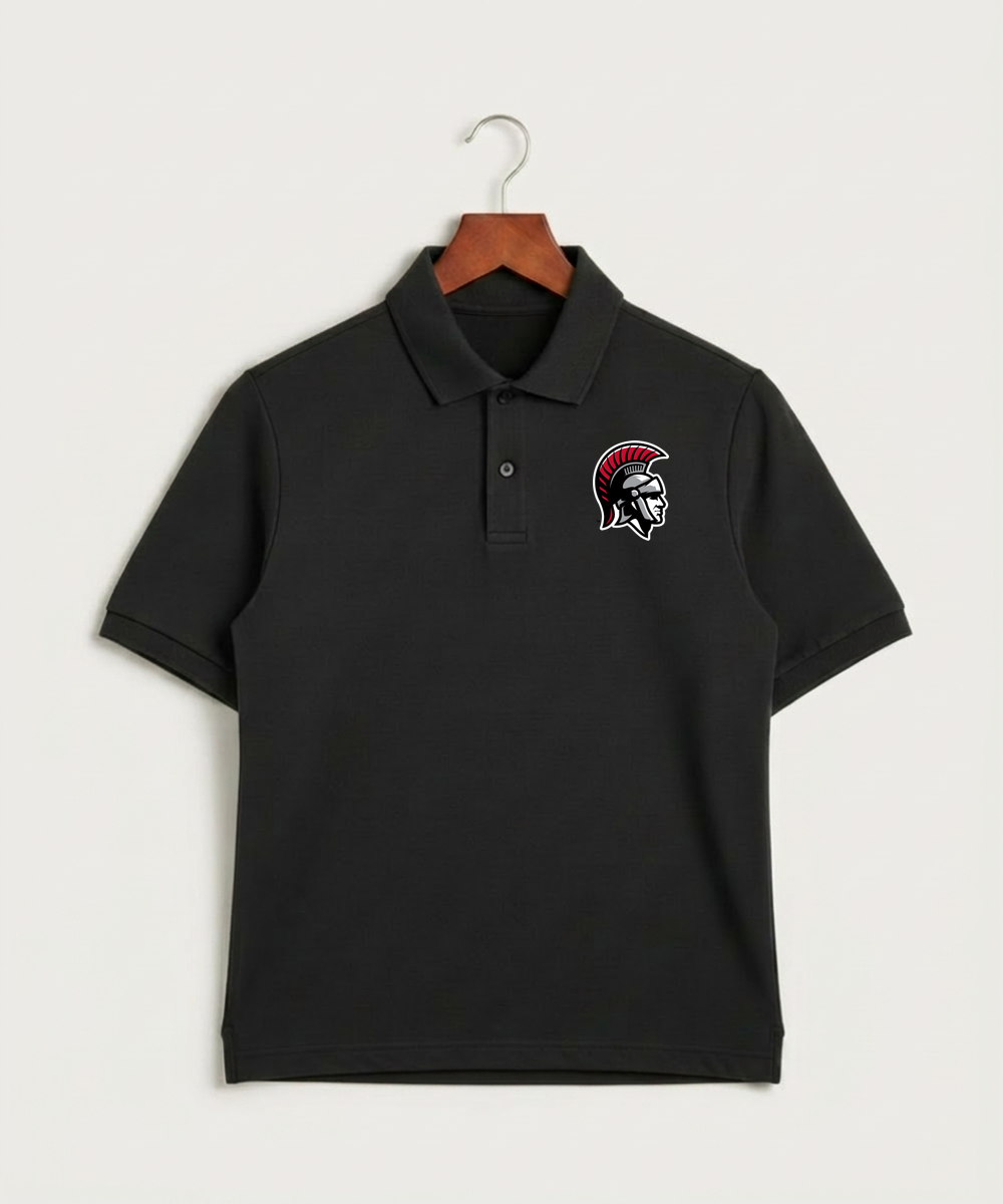 Worthington High School Football (Boys) - Black Polo - Left Chest