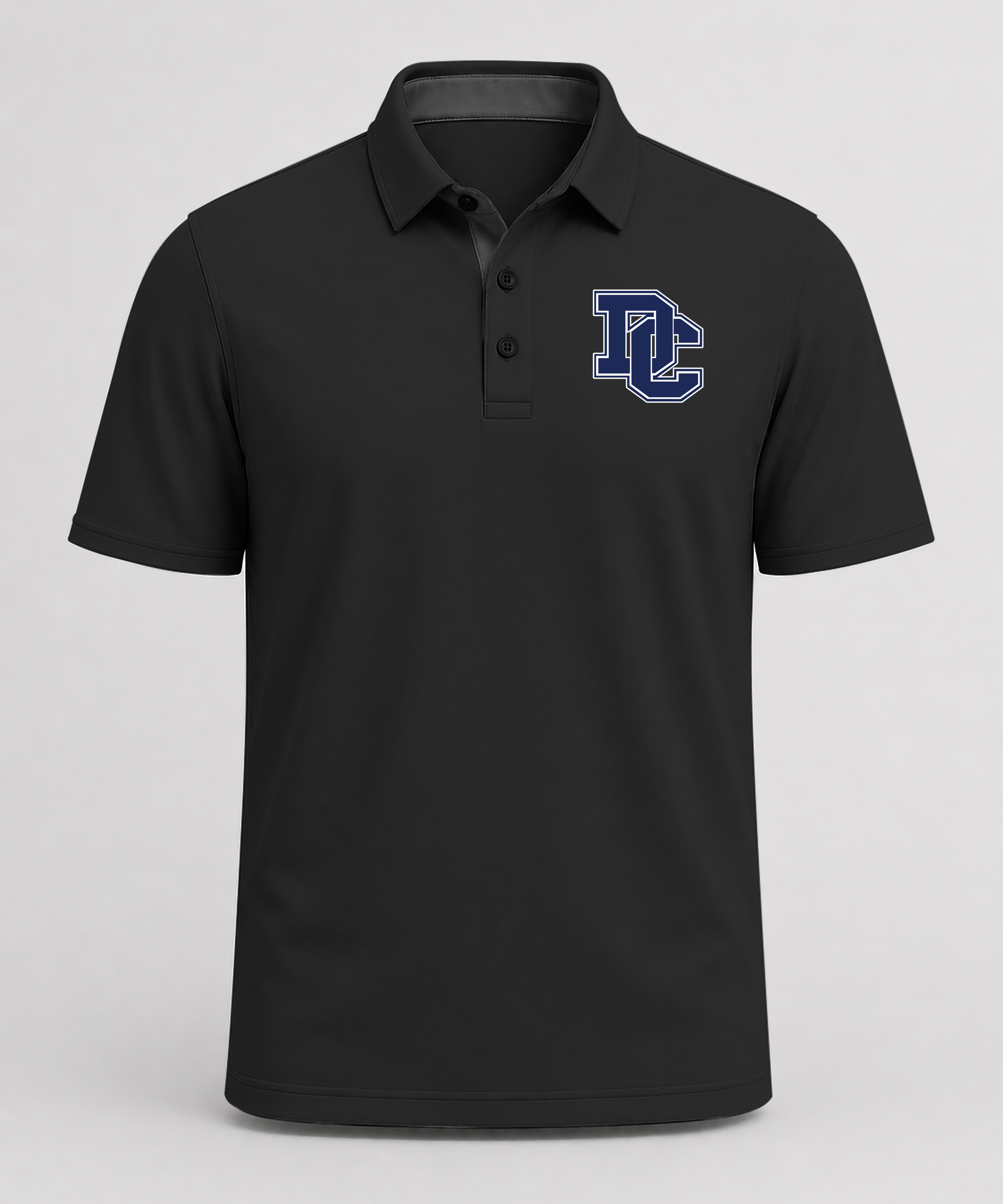 Dassel-Cokato Football - Black Polo - Left Chest