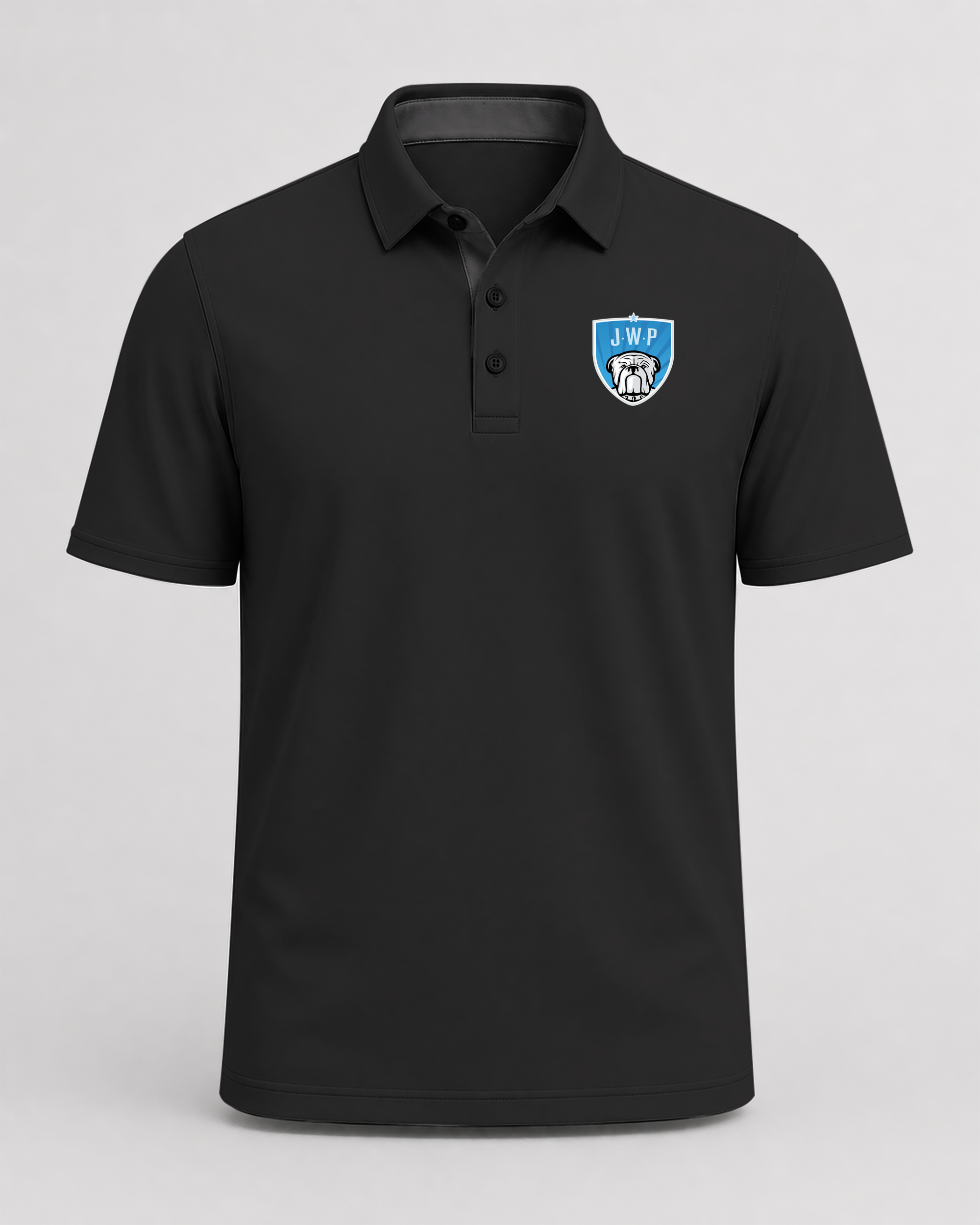 JWP Volleyball - Black Polo - Left Chest