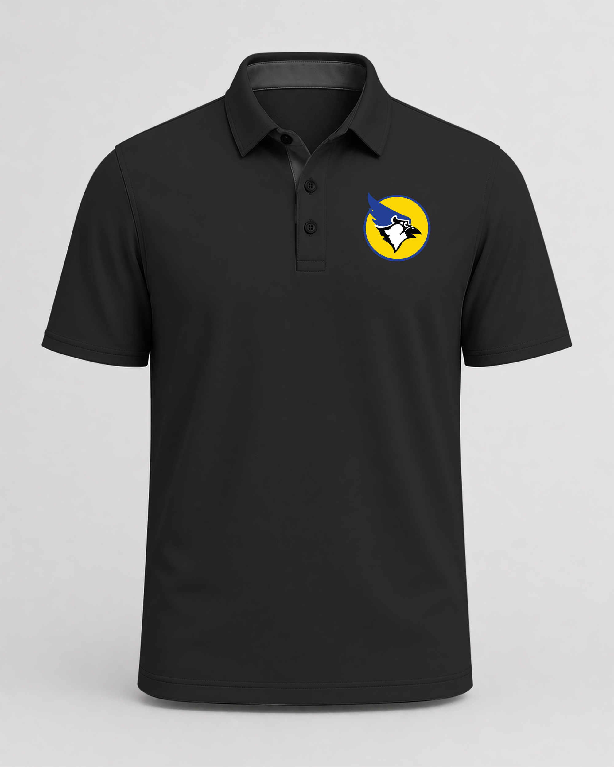 Waseca Football - Black Polo - Left Chest