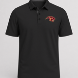 Pine Island Football - Black Polo - Left Chest