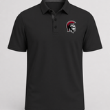 Worthington Football - Black Polo - Left Chest