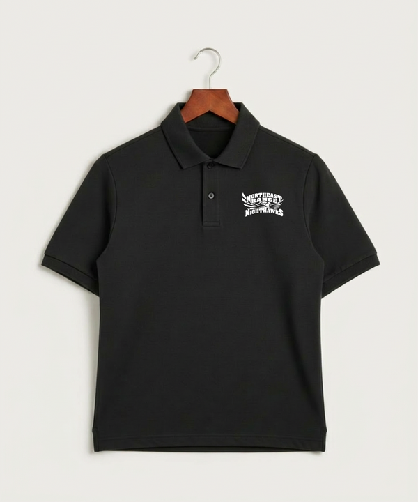 Northeast Range High School Volleyball (Girls) - Black Polo - Left Chest