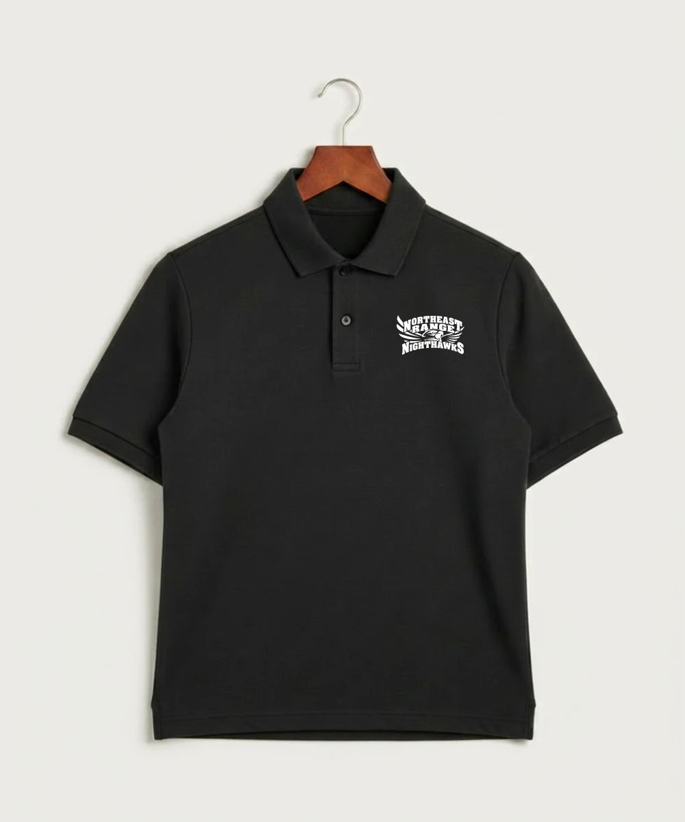 Northeast Range High School Volleyball (Girls) - Black Polo - Left Chest