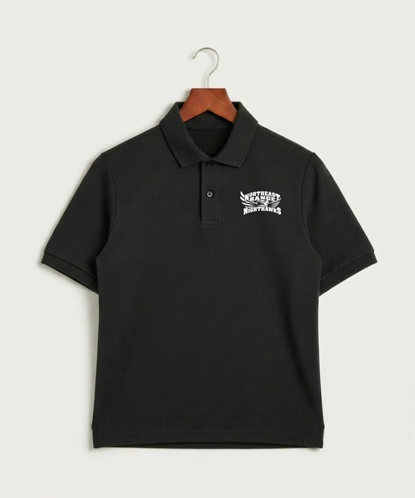 Northeast Range High School Volleyball (Girls) - Black Polo - Left Chest