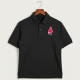 Amboy Football general - Black Polo - Left Chest