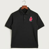 Amboy Football general - Black Polo - Left Chest
