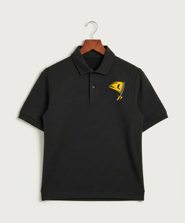 Howard Lake Waverly Winsted High School Football (Boys) - Black Polo - Left Chest