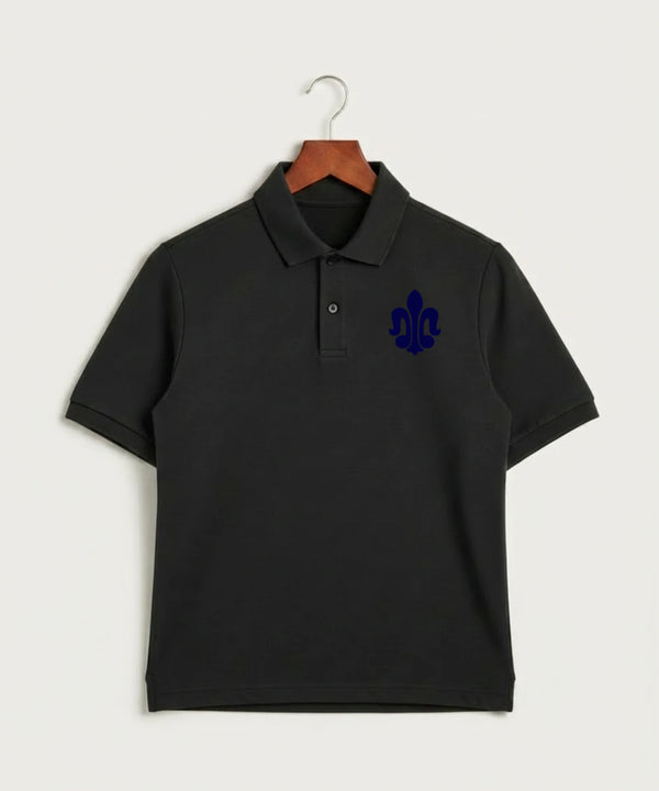 Saint Peter High School Athletics - Black Polo - Left Chest