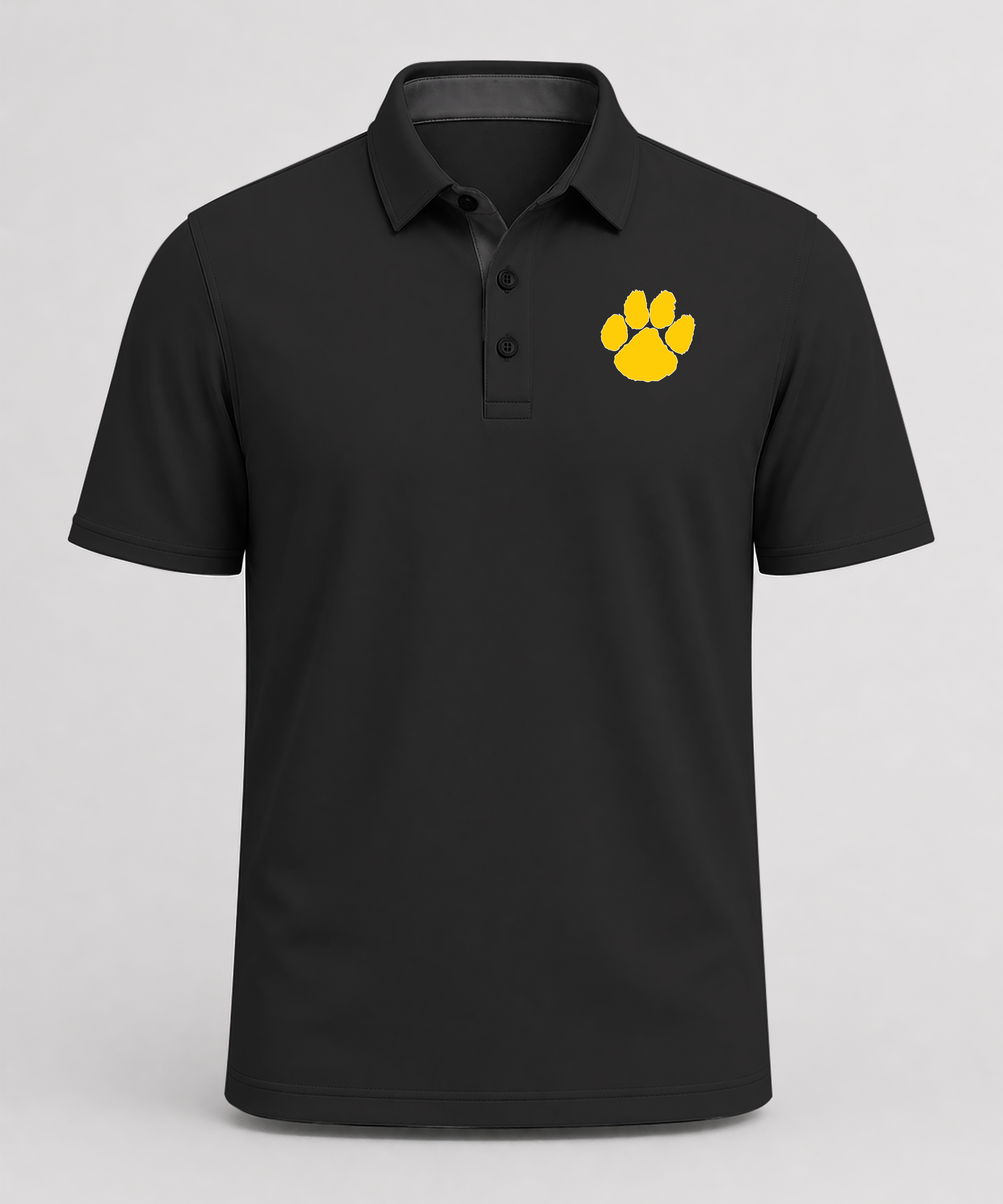 PEM Football - Black Polo - Left Chest