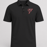 Cannon Falls Volleyball - Black Polo - Left Chest