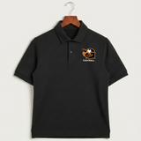 Giltner High School Football - Black Polo - Left Chest